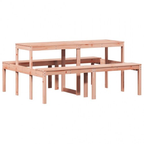 Picnicbord med bænke 160 x 134 x 75 cm - massivt douglasgran