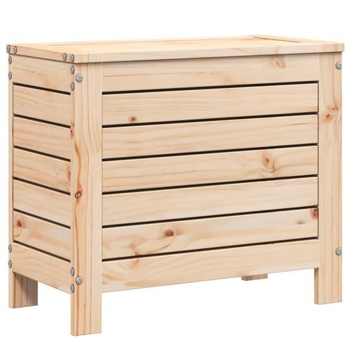Haveskammel 62x31,5x52 cm massivt fyrretræ
