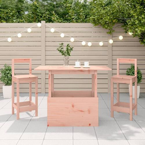 Havebord 100x50x75 cm massivt douglasgran