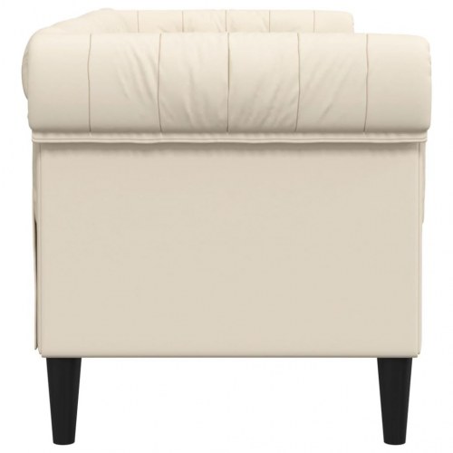 2-personers Chesterfield-sofa - hør