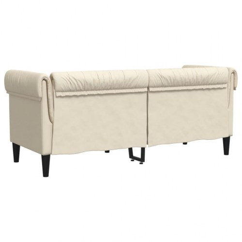 2-personers Chesterfield-sofa - hør