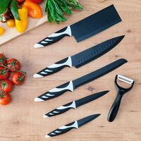 Top Chef Sorte C01024 Knive (6 stk)