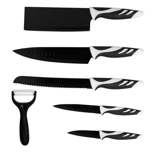 Top Chef Sorte C01024 Knive (6 stk)