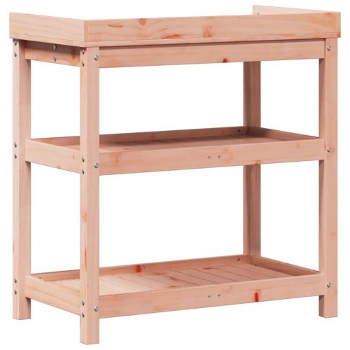 Plantebord med hylder 82,5x45x86,5 cm massivt douglasgran