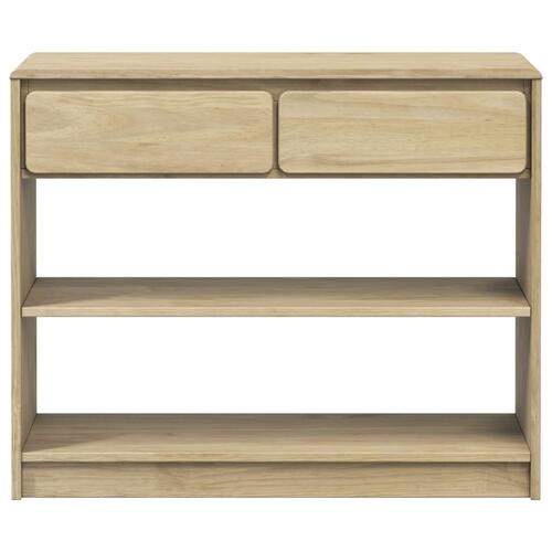 Konsolbord SAUDA 89,5x36,5x73 cm massivt fyrretræ eg