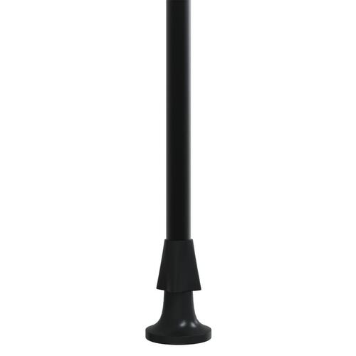 Markise 200x150 cm sammenrullelig stof og stål antracitgrå