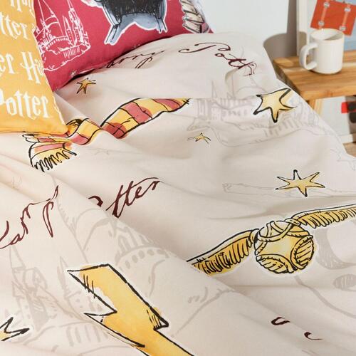 Nordisk cover Harry Potter Gryffindor Scarf 180 x 220 cm Seng 105