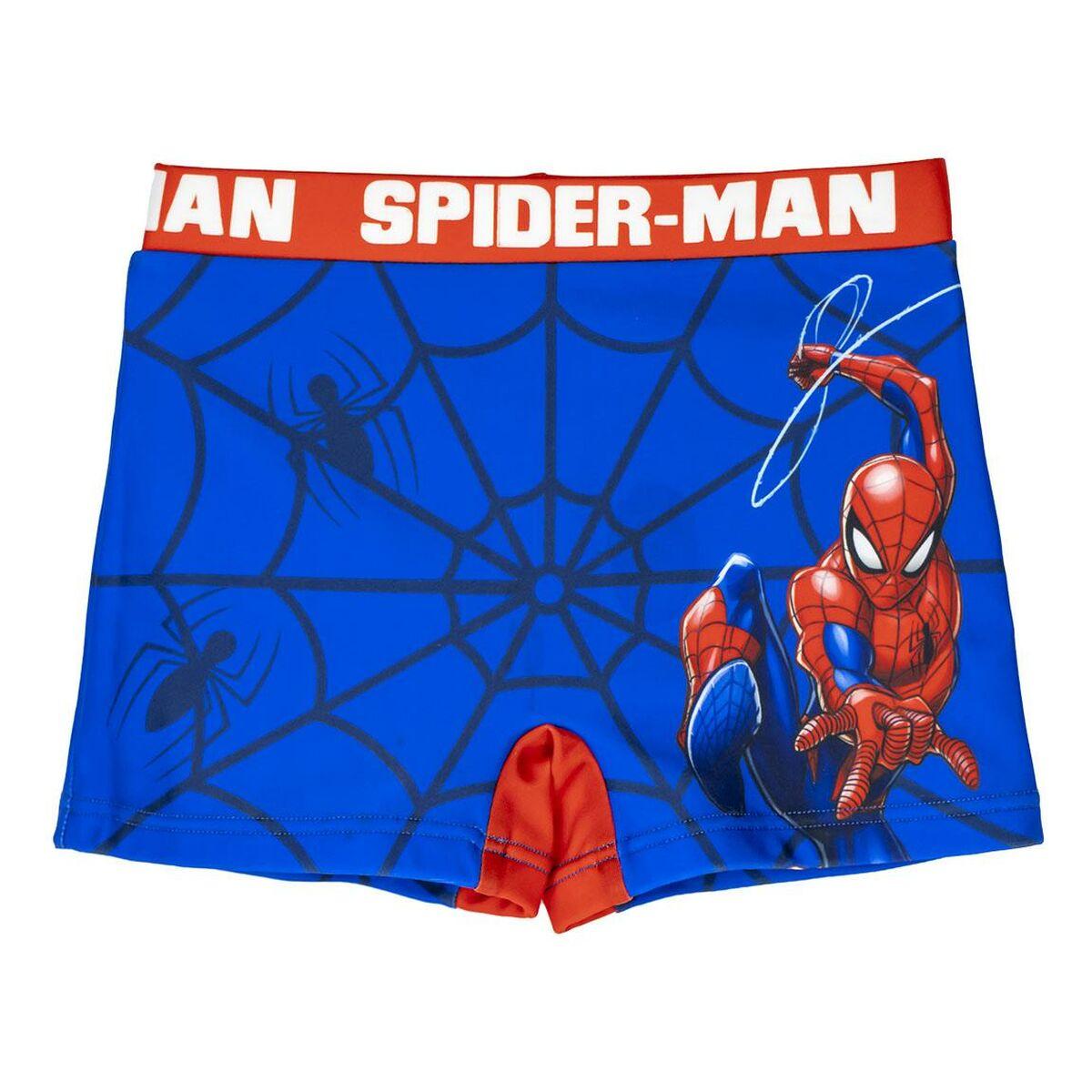 Drengebadebukserne Spider Man Rød 7 år