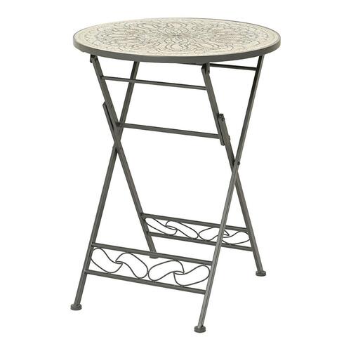 Bord Bistro 899263 Sort Jern Ø 60 x 76 cm