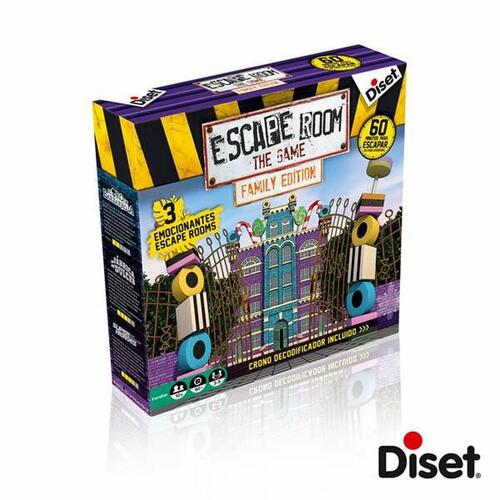 Brætspil Diset Escape Room Family Edition ES