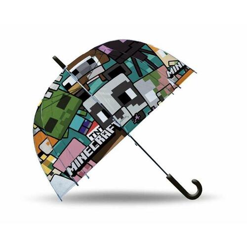Paraply Minecraft Plastik 46 cm Børns