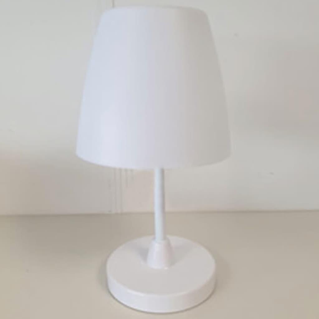 & Collection Led Bordlampe 13x30 Genopladelig Hvid