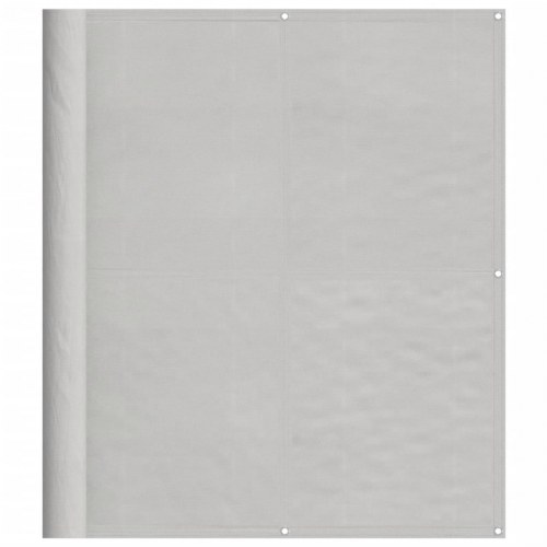 Altanafskærmning 120×600 cm - 100 % polyester, lysegrå
