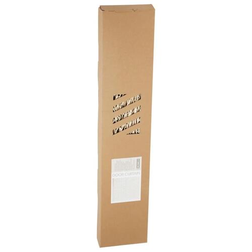 H&S Collection trådgardin 90x200 cm bambus naturfarvet