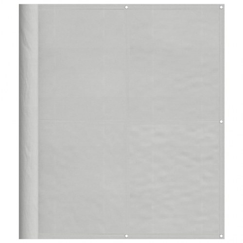 Altanafskærmning 120×300 cm - 100 % polyester, lysegrå