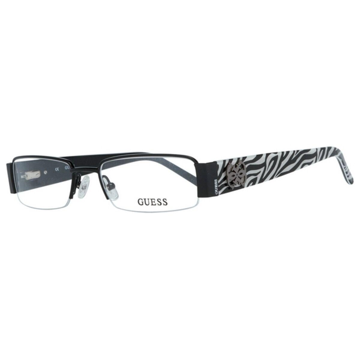 Brillestel Guess GU2220 BLK 52 - dame, sort, 52 mm