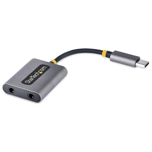 USB-C til Jack 3.5 mm-adapter Startech USBC-AUDIO-SPLITTER
