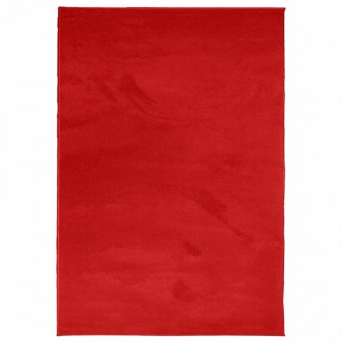 Gulvtæppe OVIEDO 200×280 cm - kort luv, rød