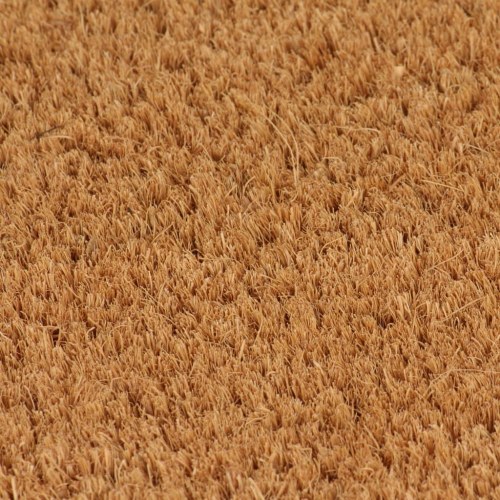 Dørmåtte i kokosfibre 50 x 80 cm - naturfarvet