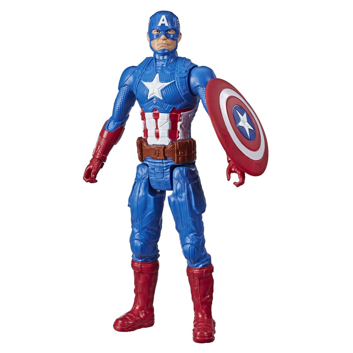 Samlet figur The Avengers Titan Hero Captain America 30 cm