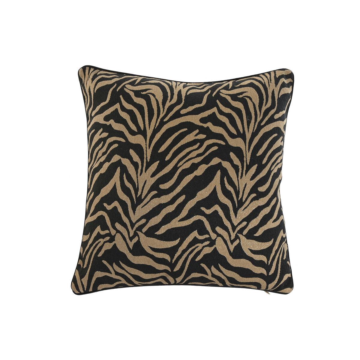 Pude Home Esprit Sort Gylden 45 X 15 X 45 Cm