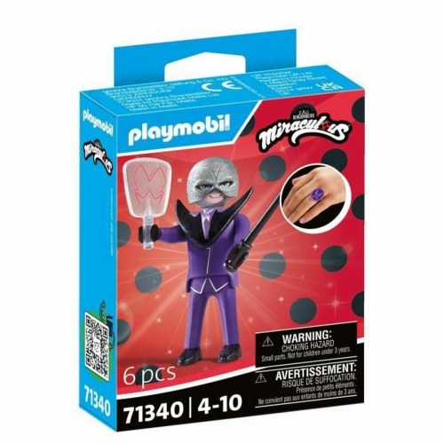 Figurlegetøj Playmobil - Miraculous Hawk Moth, 6 dele