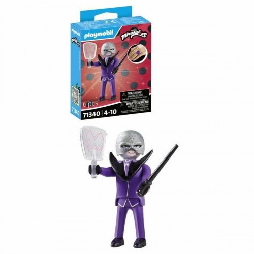 Figurlegetøj Playmobil - Miraculous Hawk Moth, 6 dele
