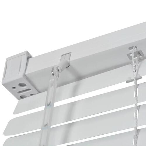 Persienner aluminium 100x130 cm sølv