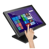 Touch Screen Monitor iggual IGG315750 15" LCD XGA USB Sort 15" LED Touchpad