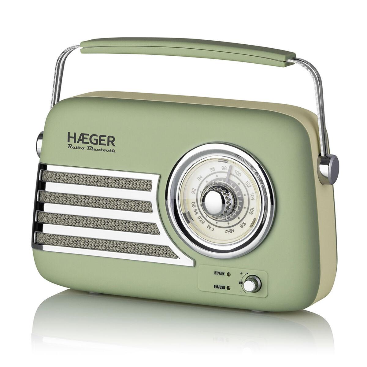 Transportabel Bluetooth Radio Haeger Gre 001a