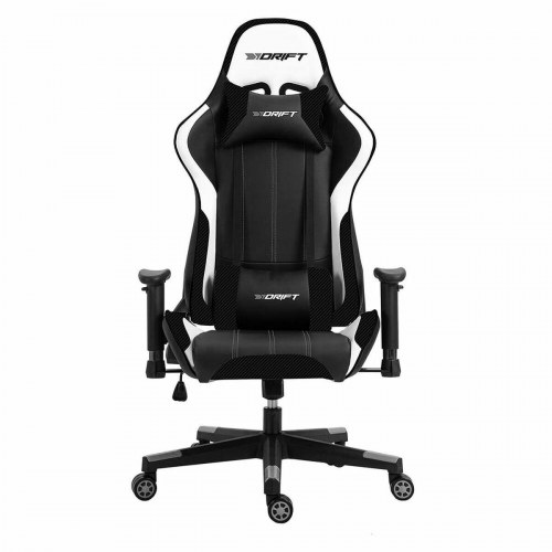 Gamerstol DRIFT DR175CARBON - hvid/sort