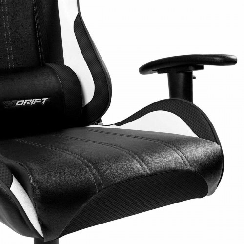 Gamerstol DRIFT DR175CARBON - hvid/sort