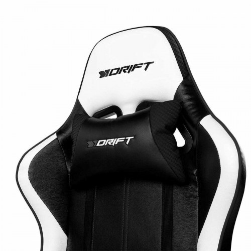 Gamerstol DRIFT DR175CARBON - hvid/sort