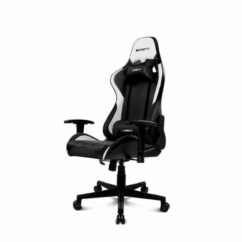 Gamerstol DRIFT DR175CARBON - hvid/sort