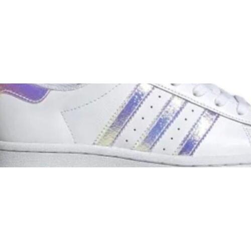 Adidas Superstar J træningssneakers dame - hvid, str. 36