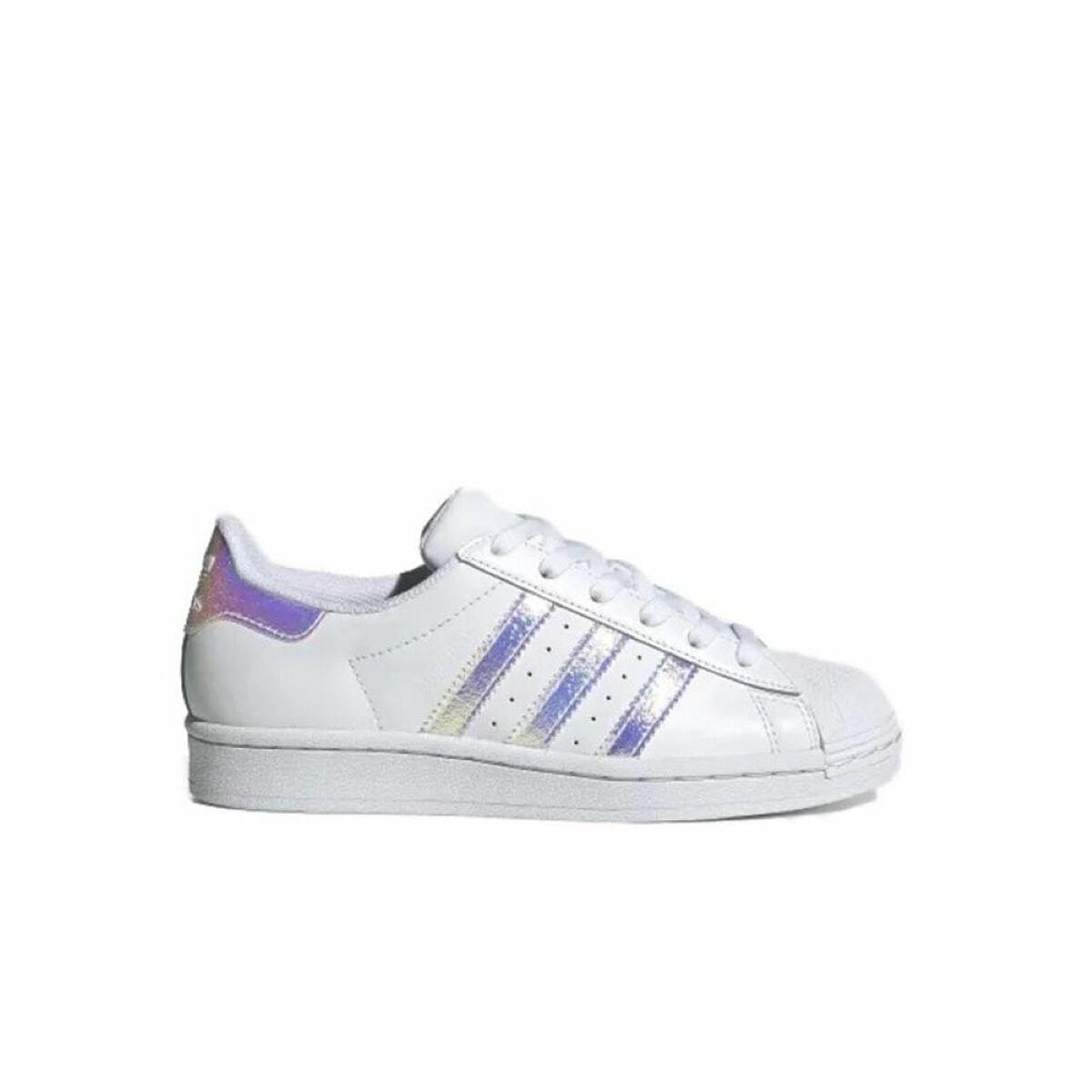 Adidas Superstar J dame sneakers - hvid (FV3139) 36 2/3