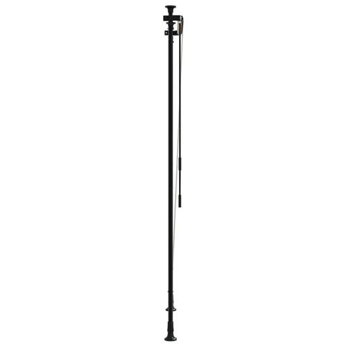 Udendørs rullegardin 100x270 cm stof og stål gul og hvid