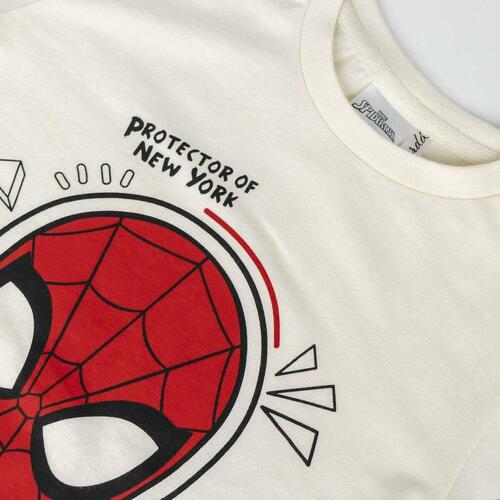 Sæt med tøj Spider-Man Blå Beige 4 år