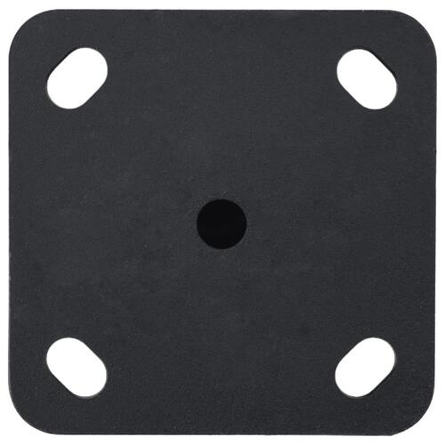 Parasolholder til Ø32/34/38 mm stang stål matsort