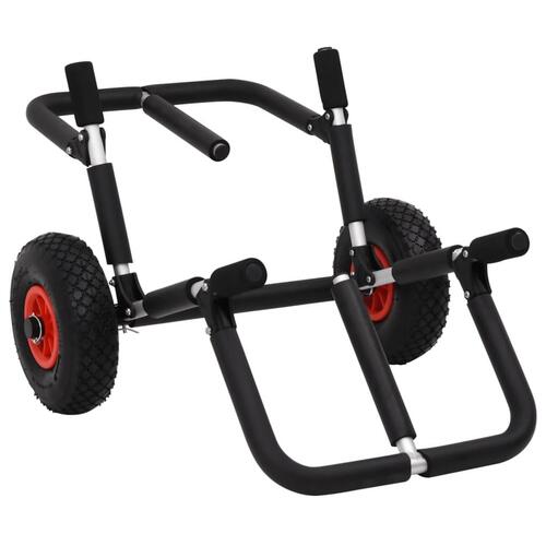 SUP Trolley til 2 surfbrætter 90 kg foldbar aluminium