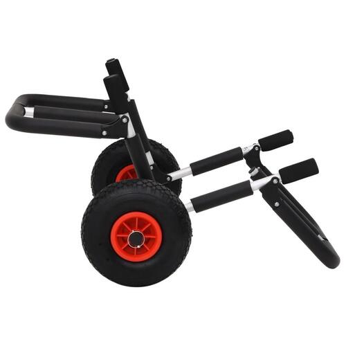SUP Trolley til 2 surfbrætter 90 kg foldbar aluminium