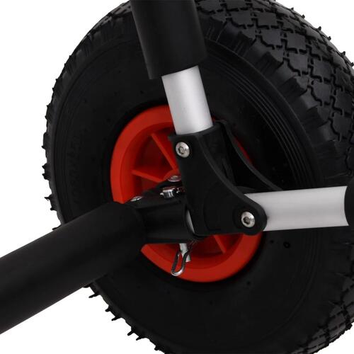 SUP Trolley til 2 surfbrætter 90 kg foldbar aluminium