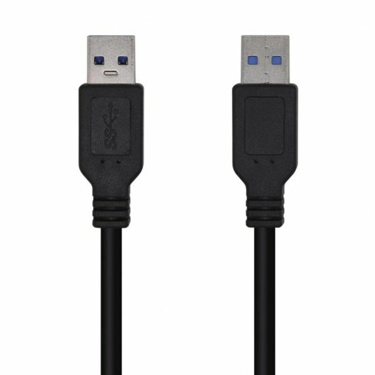 Usb Kabel Aisens A105 0447 Sort 2 M 1 Enheder