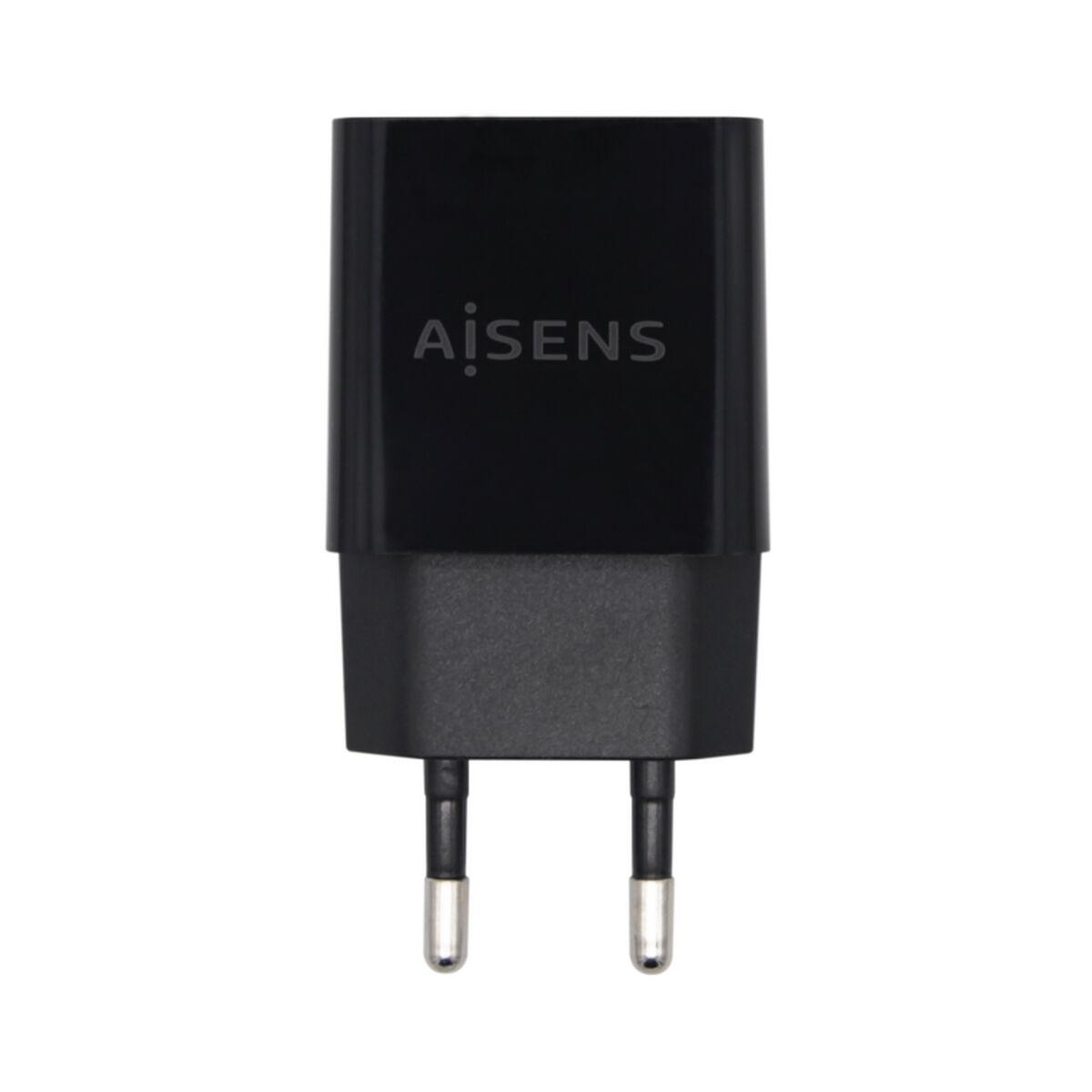 Vægoplader Aisens A110 0527 10 W Sort 1 Enheder