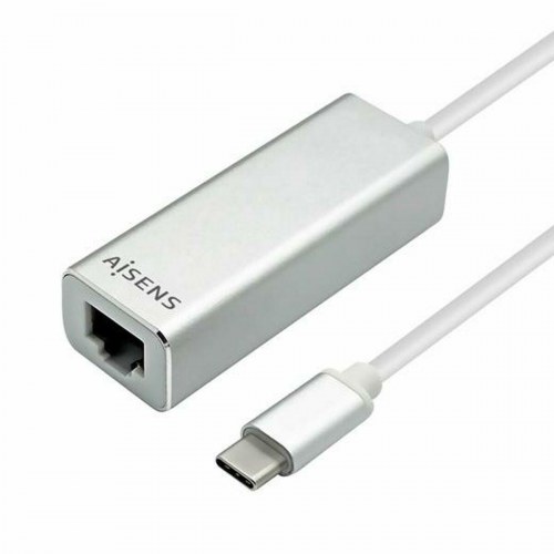 USB‑C til Ethernet adapter Aisens A109-0341 (USB 3.1, sølv)