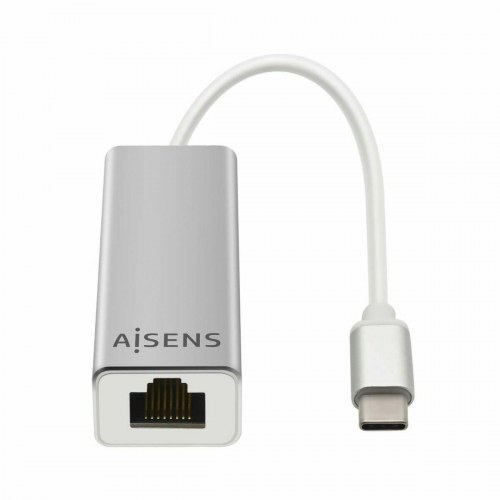 USB‑C til Ethernet adapter Aisens A109-0341 (USB 3.1, sølv)