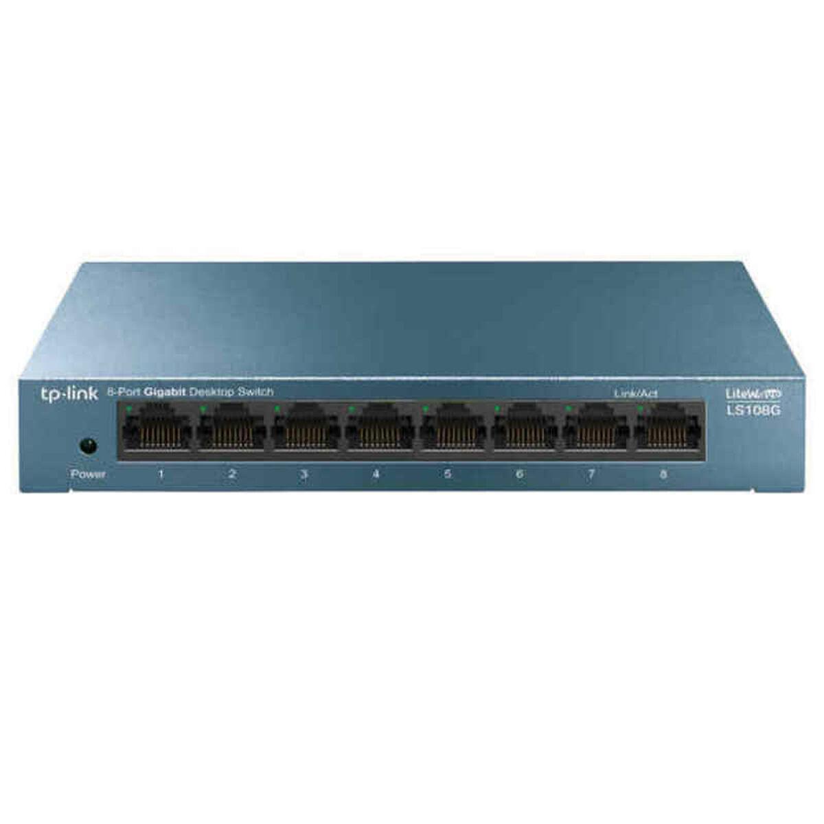 TP-Link LS108G – 8-port Gigabit desktop switch i metal