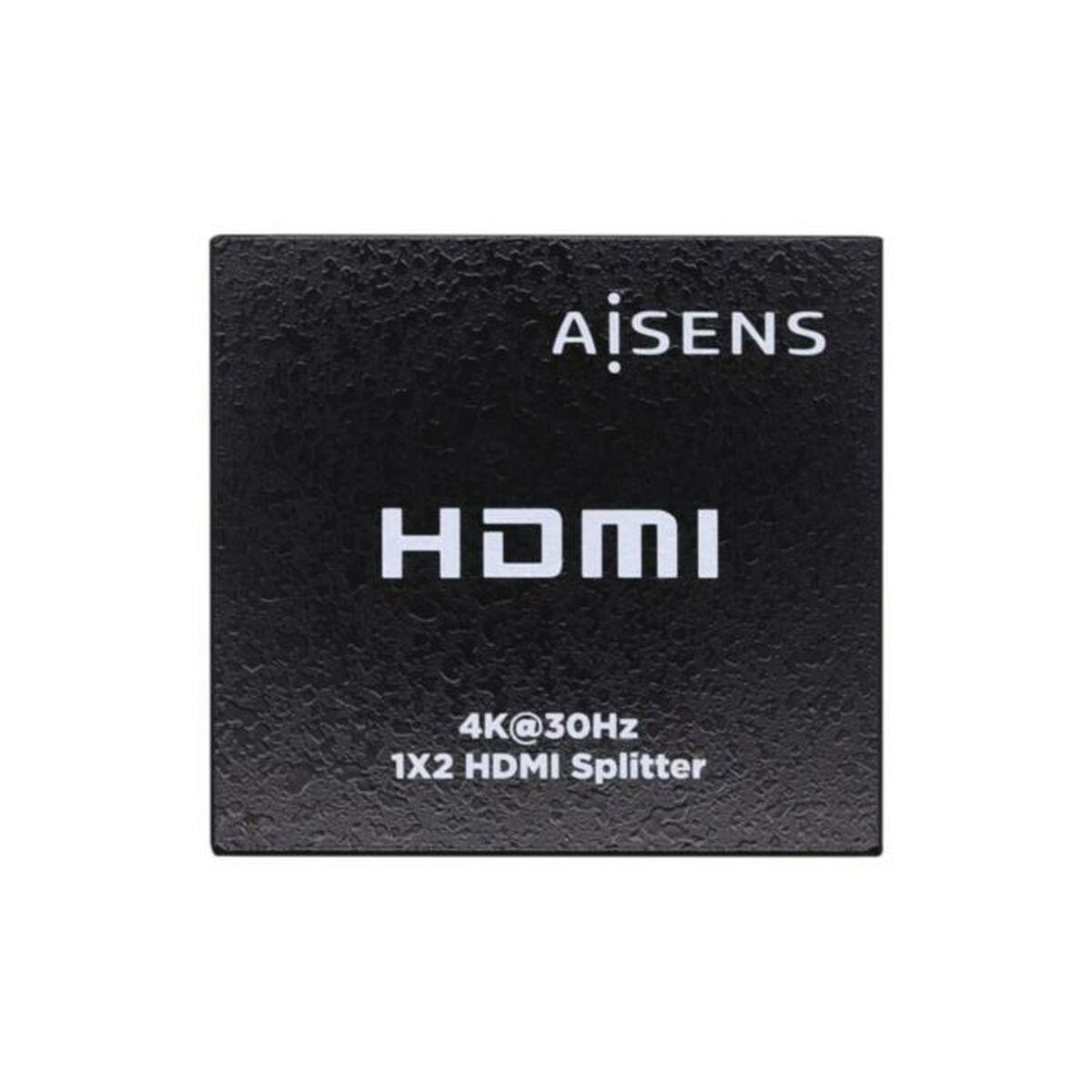 Aisens HDMI-kontakt A123-0506 - 1x2 switch, 4K