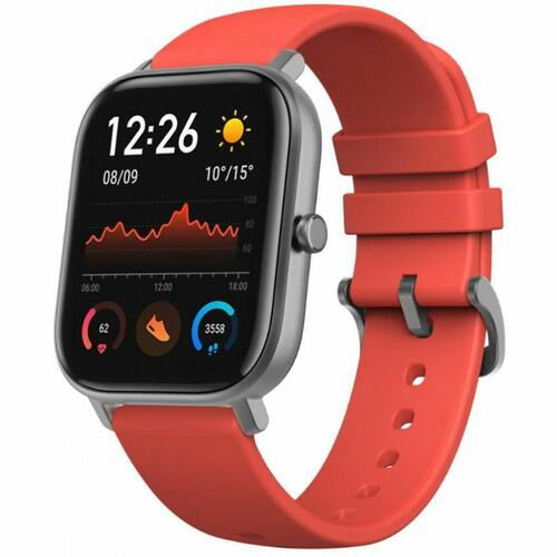 Smartwatch Amazfit GTS 1,65" AMOLED GPS 220 mAh Grå Orange 1,65"