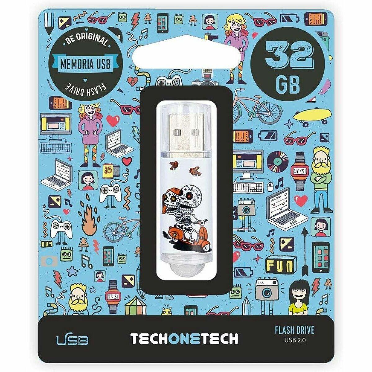 USB-stik Tech One Tech TEC4002-32 32 GB
